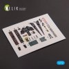 KELIK K72170 F-117A NIGHTHAWK - interior 3D decals for Hasegawa kit 1/72